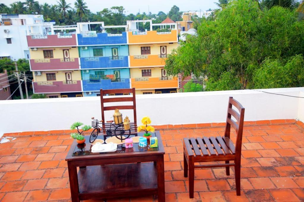 Mp Villa - Lovely Furnished Appartment Pondicherry Exterior photo